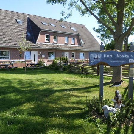 Haus Monika - Ferienwohnung Friesengeist Dagebüll Exterior foto