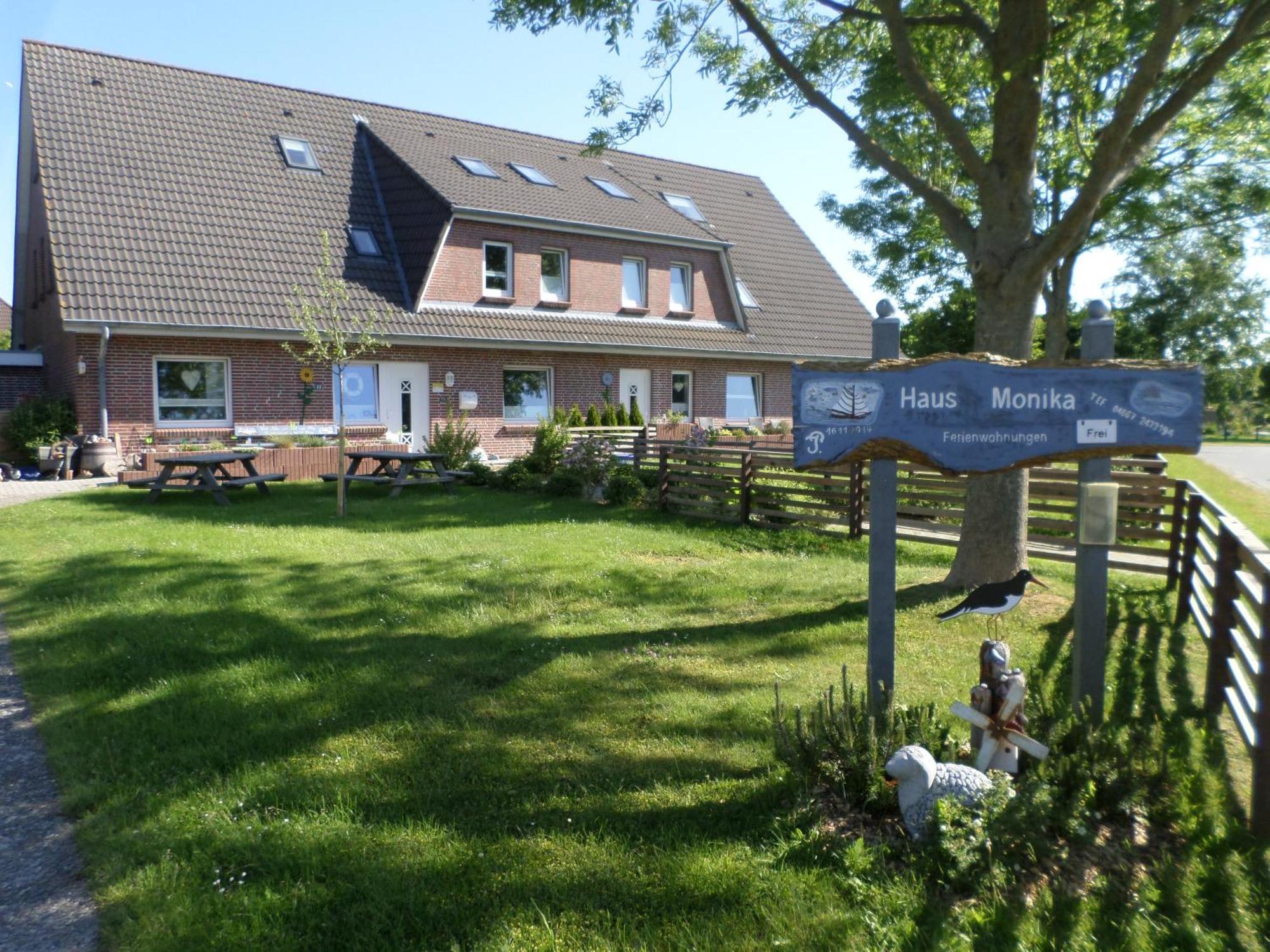 Haus Monika - Ferienwohnung Friesengeist Dagebüll Exterior foto